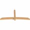 Ekena Millwork Bellingham Timber Gable Bracket, Western Red Cedar, 108"W x 49"H x 5 1/2"D x 5 1/2"F, 11/12 Pitch GBW108X49X0606BEL00SWR - alternate 5